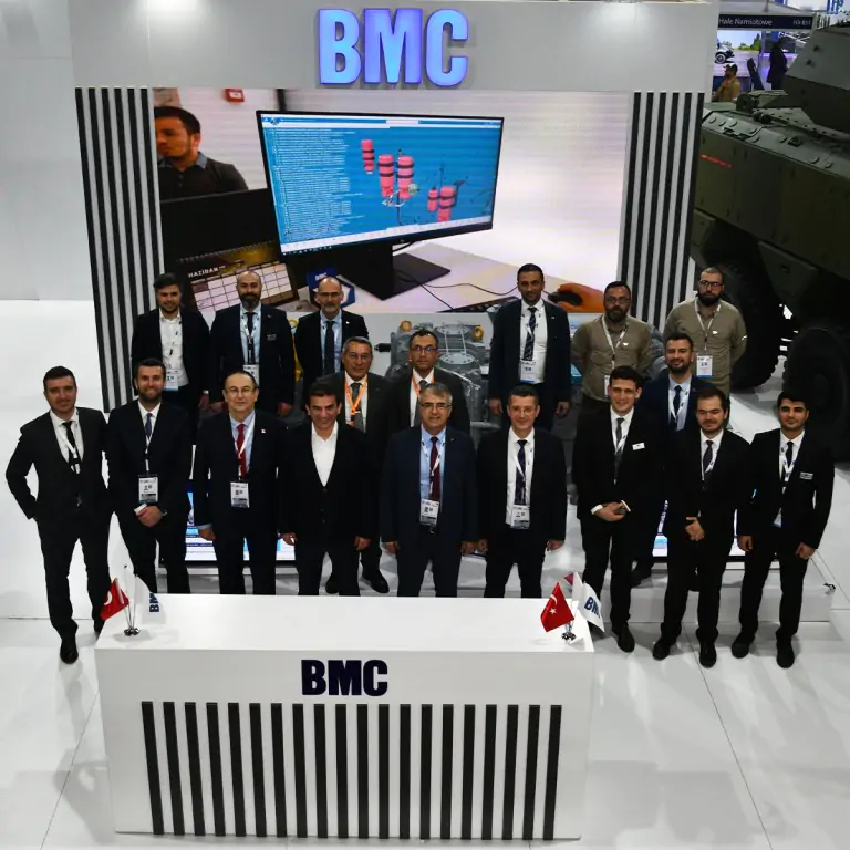 WE EXHIBITED ALTUĞ 8X8 IFV AND AMAZON 4X4 AT THE EDEX 2023